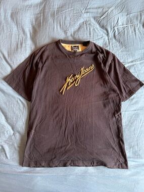 Vintage 90s Tupac Karl Kani Embroidered T Shirt Size Medium Y2K Hip Hop Rap